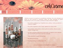 Tablet Screenshot of celiarome.com